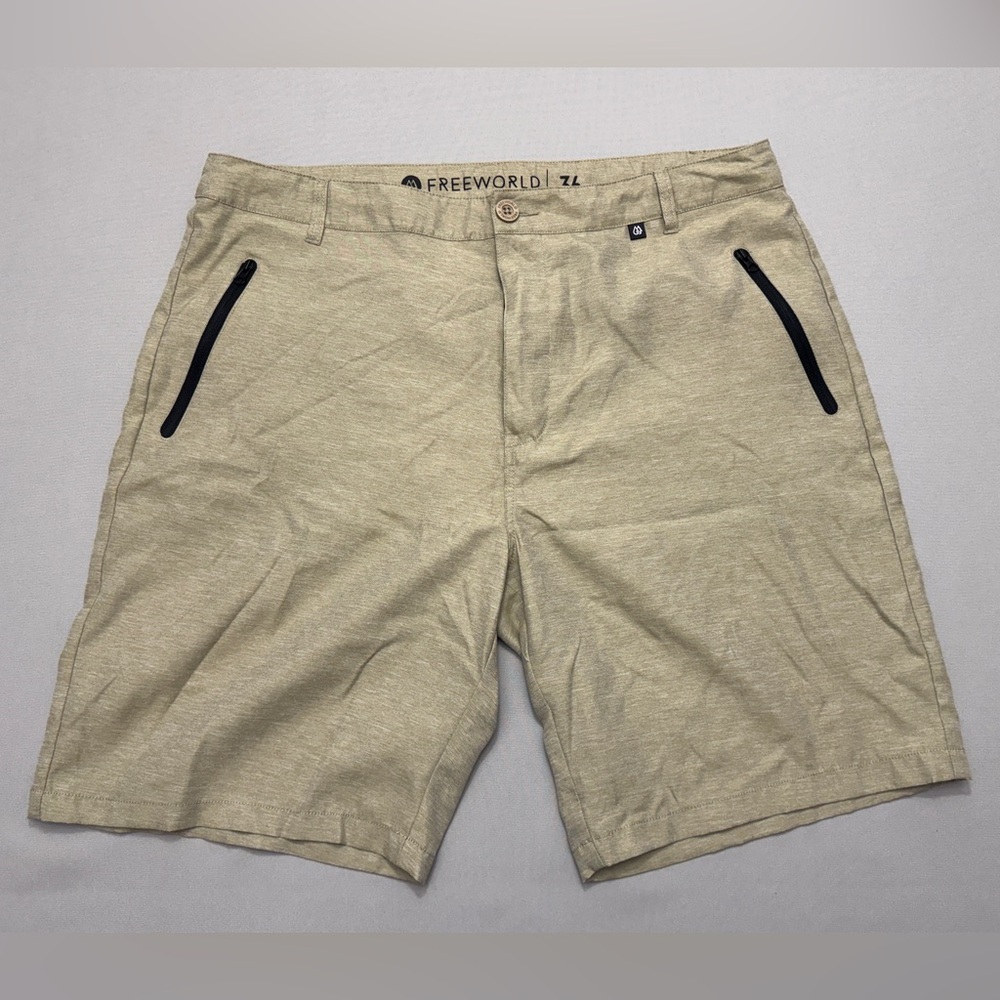 Men's Tan Performance Shorts size 36